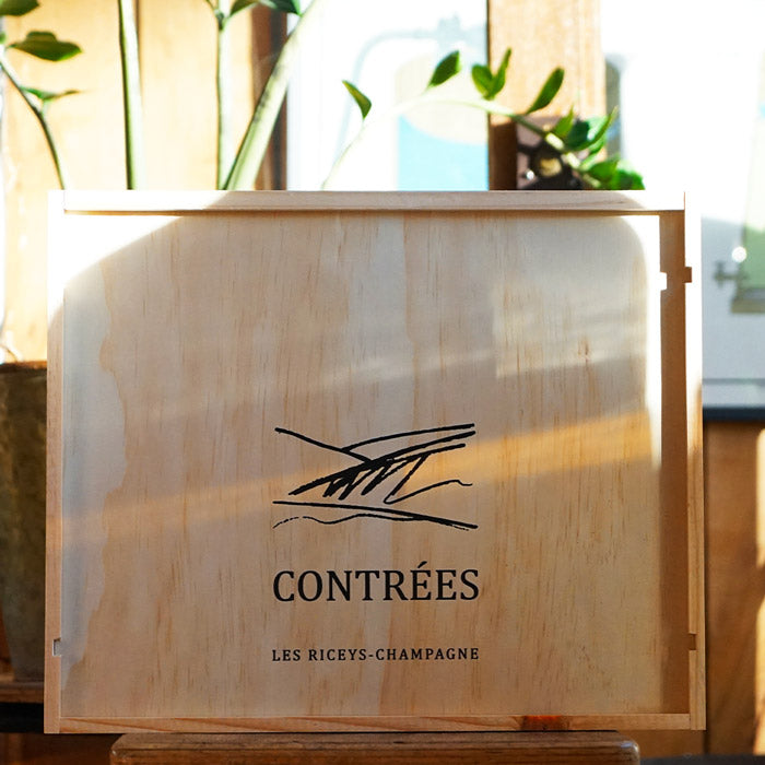 Coffret Champagne x4 "Contrées" 2012 - Serge & Olivier Horiot