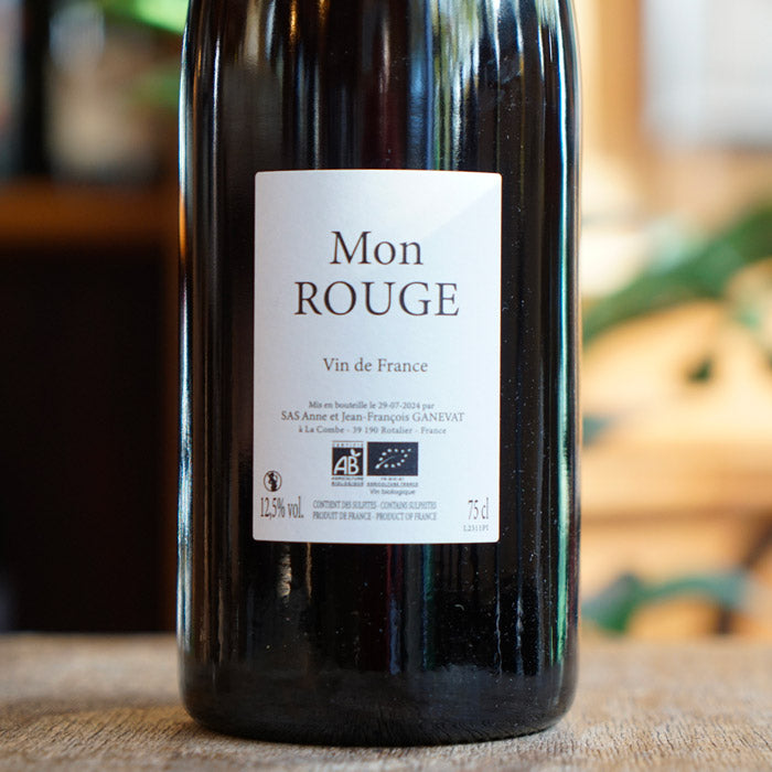 Mon Rouge 2023 - Anne et Jean-François Ganevat