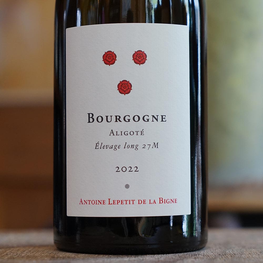 Bourgogne Aligoté "Élevage Long" 2022 - Antoine Lepetit de la Bigne
