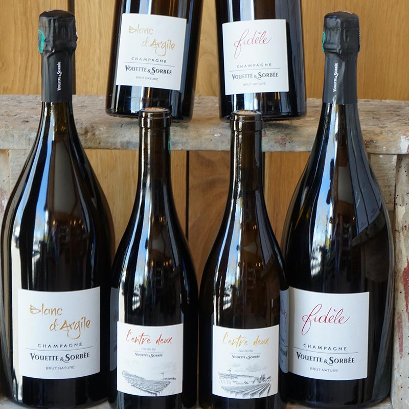 Champagne "Blanc d'Argile" R22 Magnum - Vouette & Sorbée