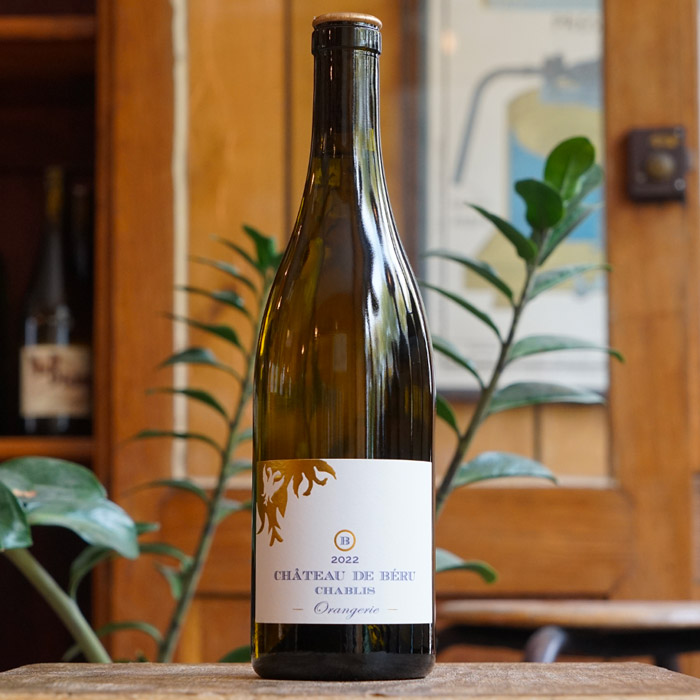 Chablis Orangerie 2022 - Château de Béru - Marée Haute Vins Vivants