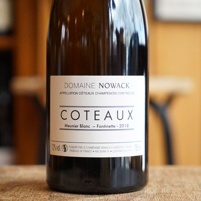 Coteaux Champenois Blanc Fontinette 2018 - Flavien Nowack
