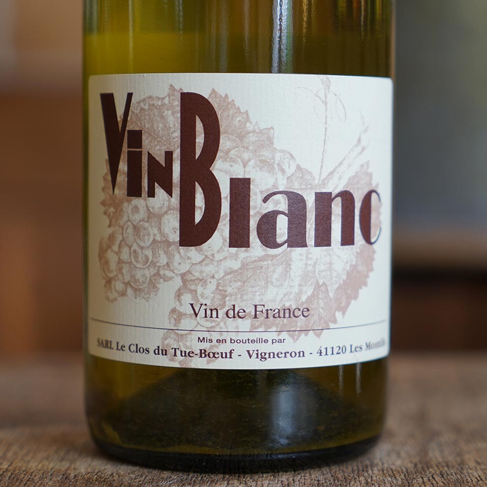 Vin Blanc 2025 - Clos du Tue-Boeuf