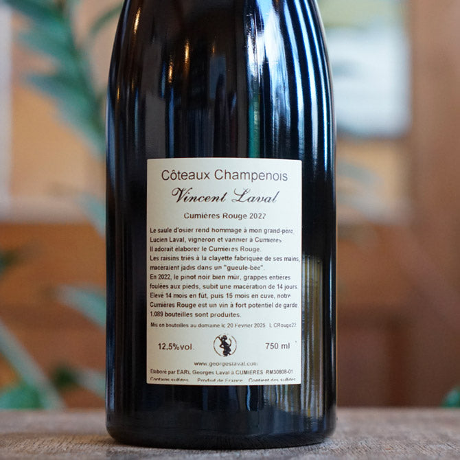 Côteaux Champenois Cumières Rouge 2022 - Georges Laval