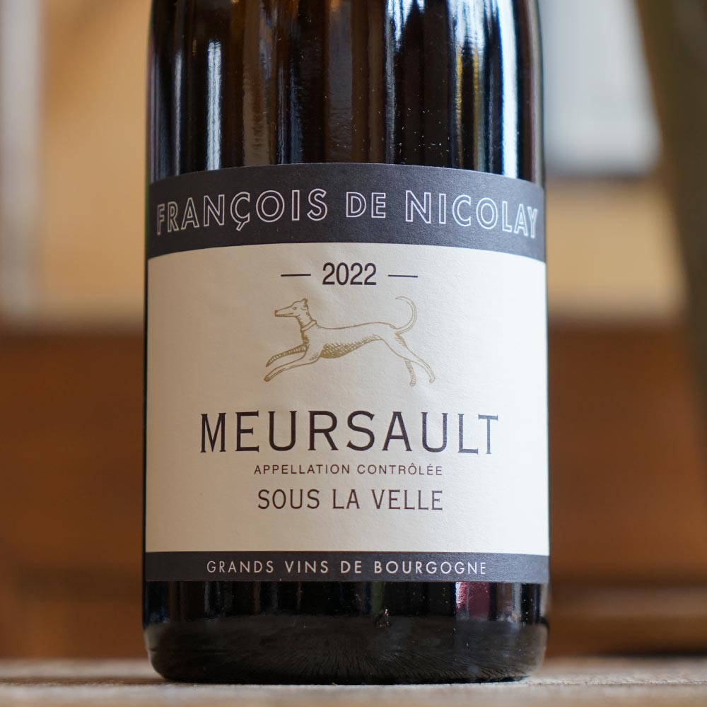 Meursault "Sous la Velle" Blanc 2022 - François de Nicolay