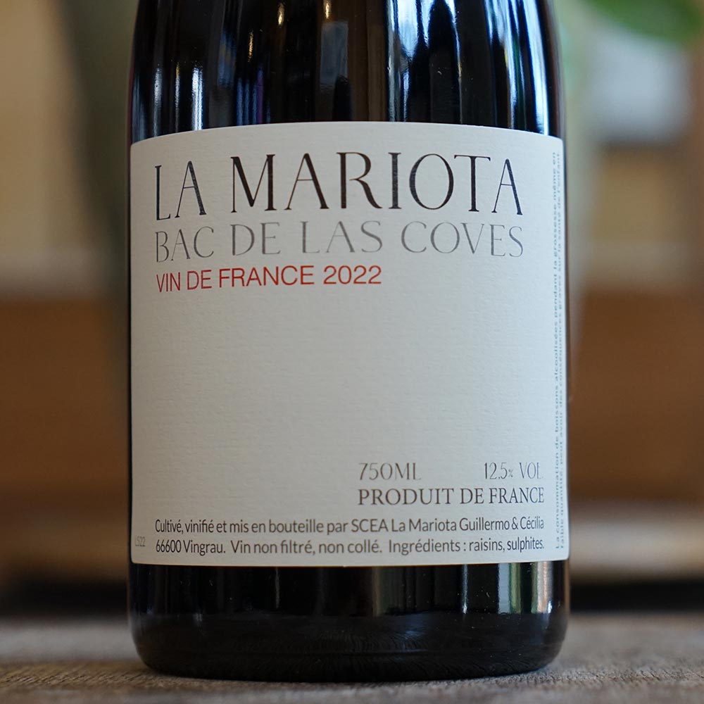 Bac dans las Coves 2022 - La Mariota