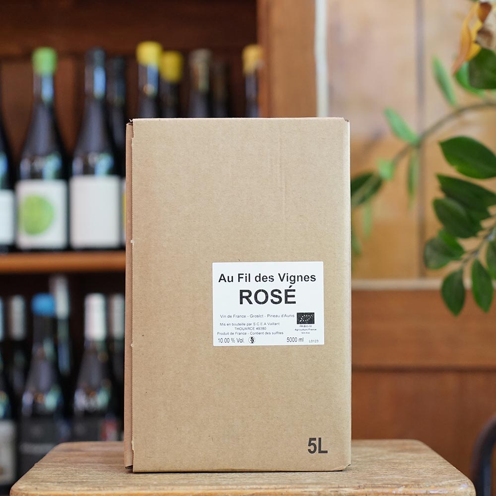 BIB Au Fil des Vignes Rosé 5L - Les Grandes Vignes