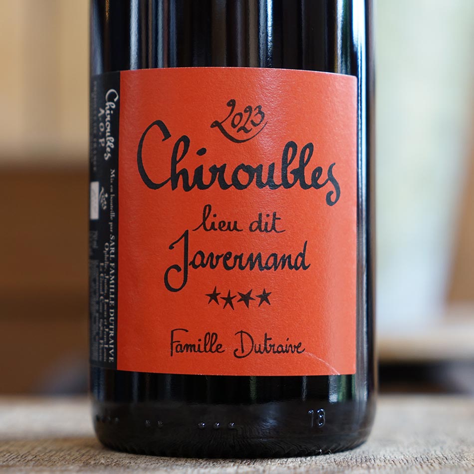 Chiroubles lieu dit Javerand 2023 - Domaine de la Grand'Cour