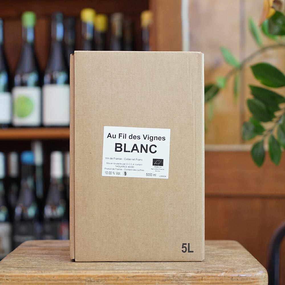 BIB Au Fil des Vignes Blanc 5L - Les Grandes Vignes