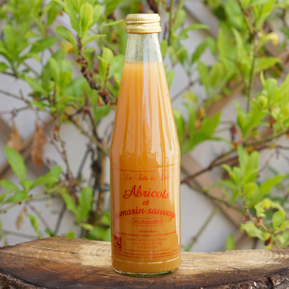 Abricots & Romarin Sauvage 33cl - La Table des Lutins