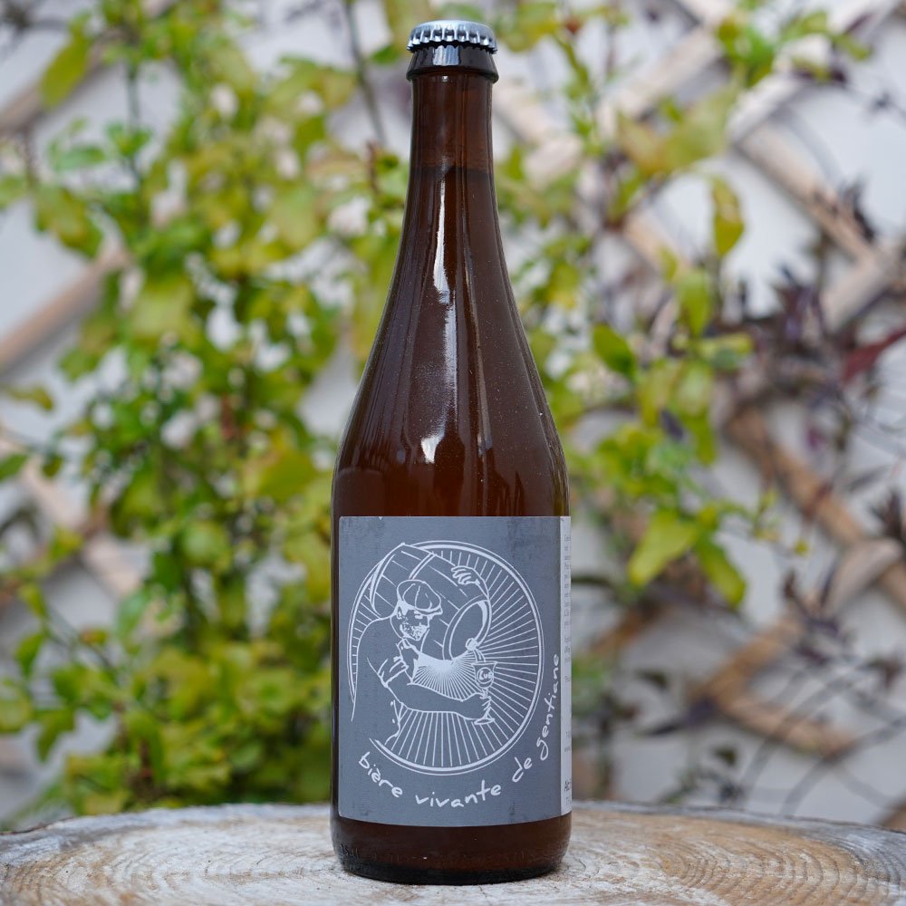 Live Gentian beer 75cl - Brasserie des Voirons