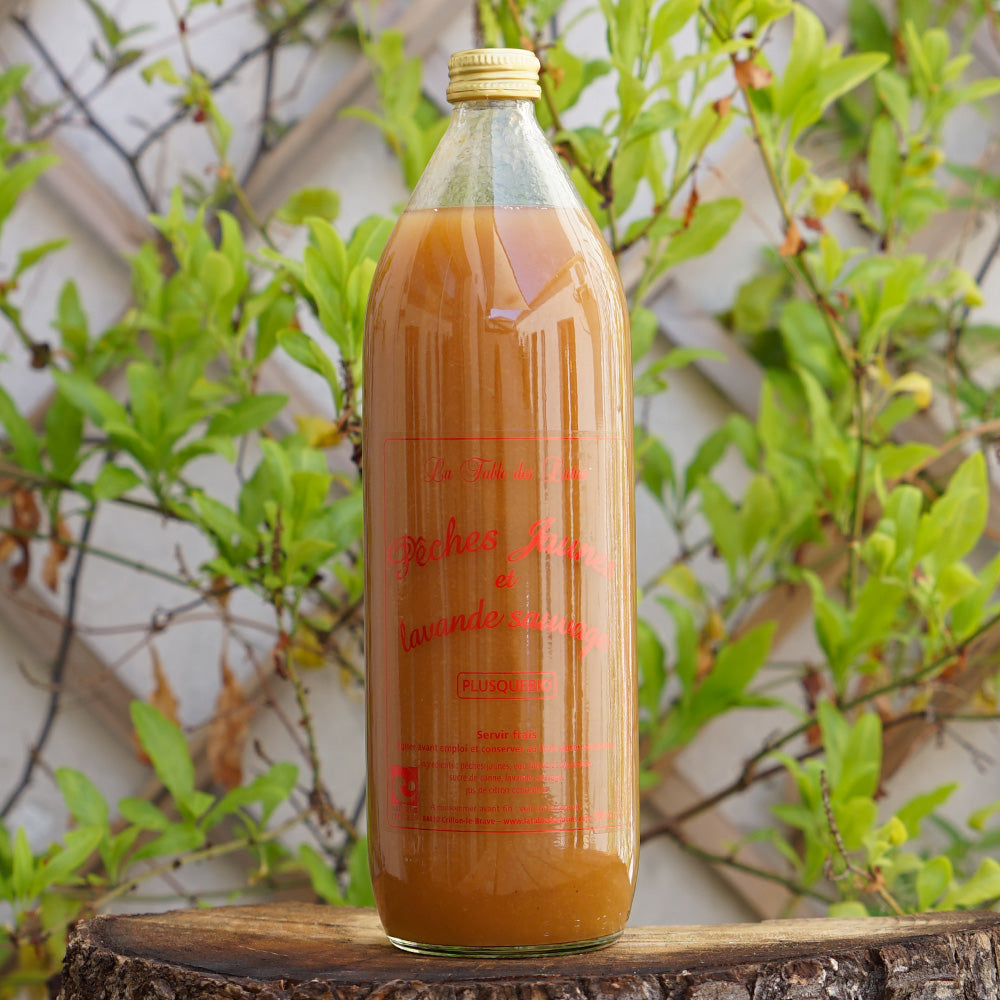 Yellow Peach & Wild Lavender 1L - La Table des Lutins
