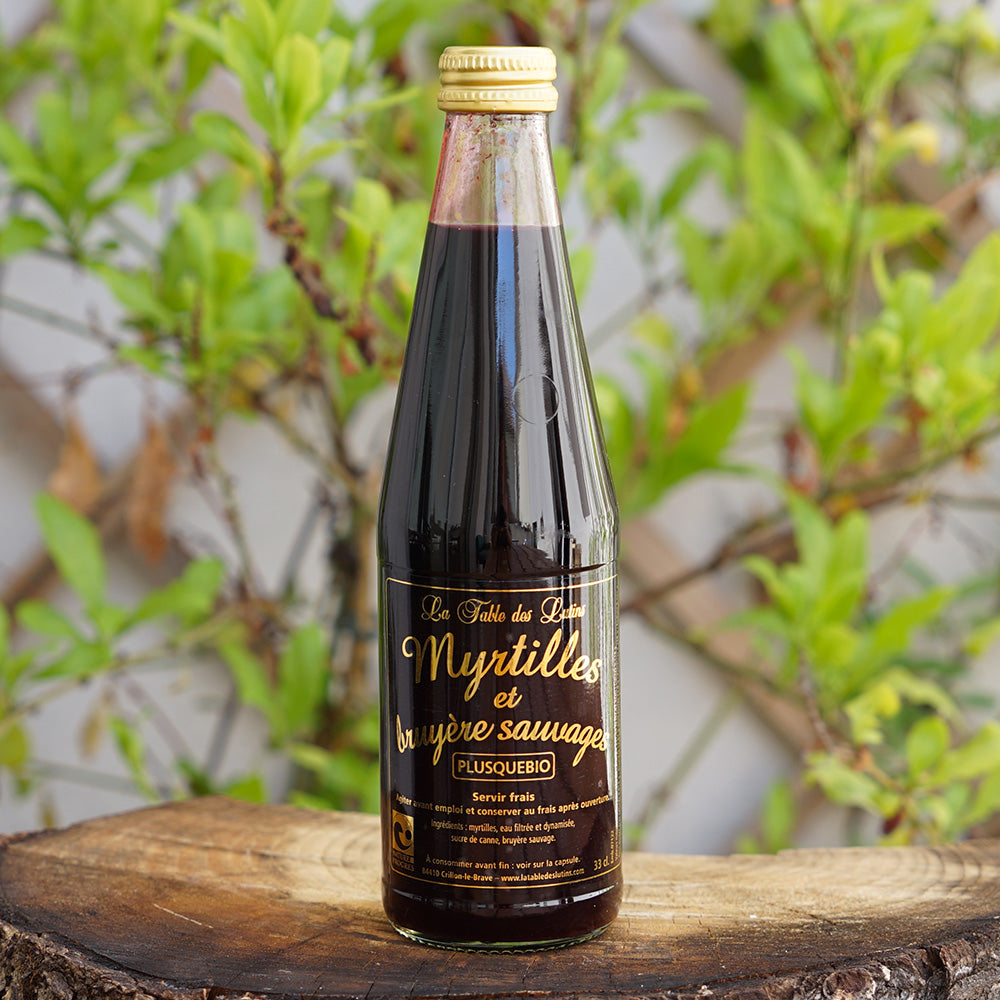Myrtilles & Bruyère Sauvage 33cl - La Table des Lutins
