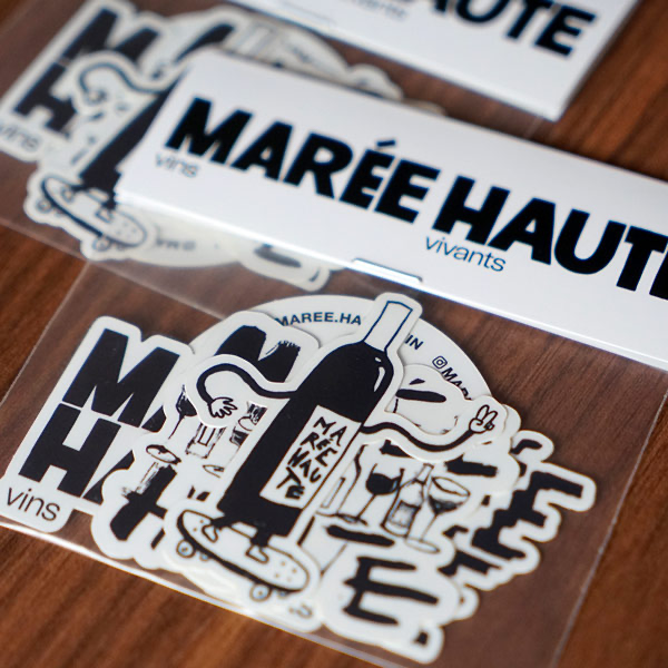 Pochette de Stickers - Marée Haute