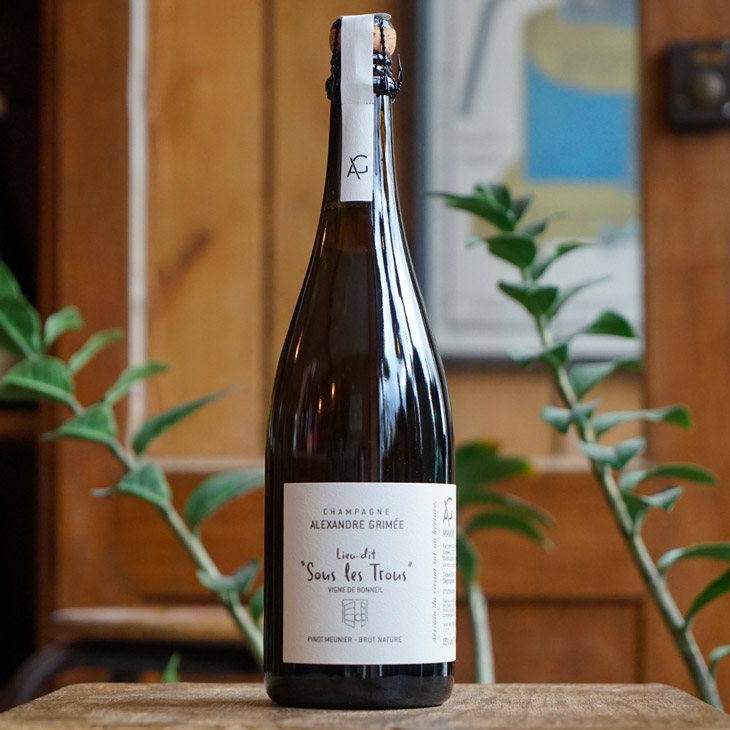 Sous les Trous 2022 - Champagne Alexandre Grimée
