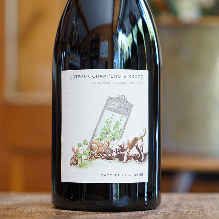 Coteaux Champenois Rouge Le Travers des Courtisols 2022 - Champagne Sacy Soeur & Frère