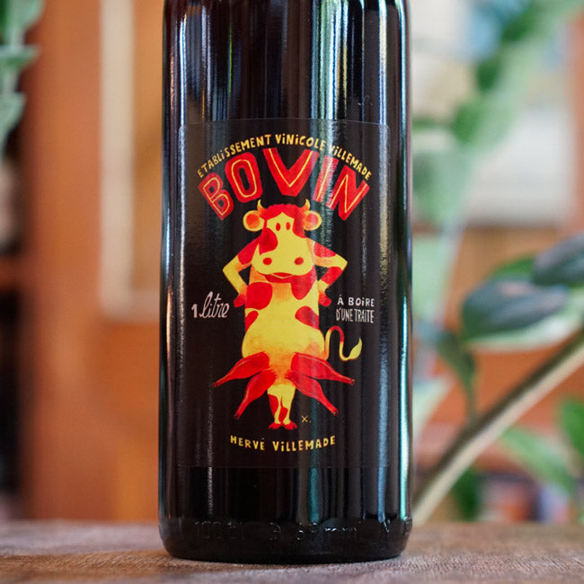 Bovin Rouge 2024 1L - Hervé Villemade