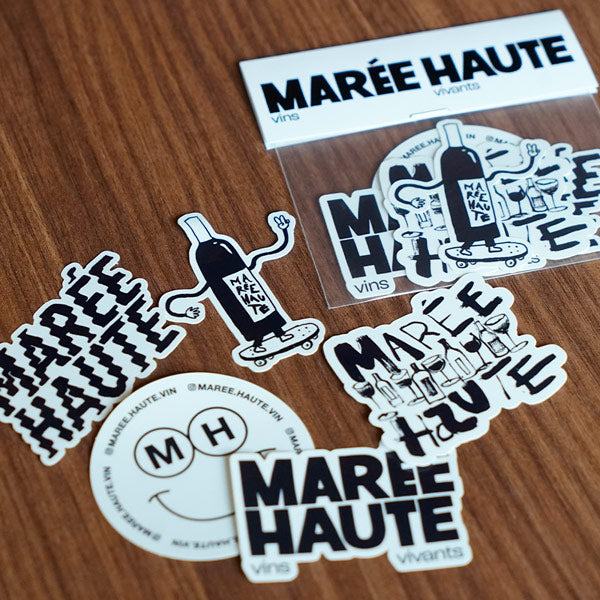 Pochette de Stickers - Marée Haute