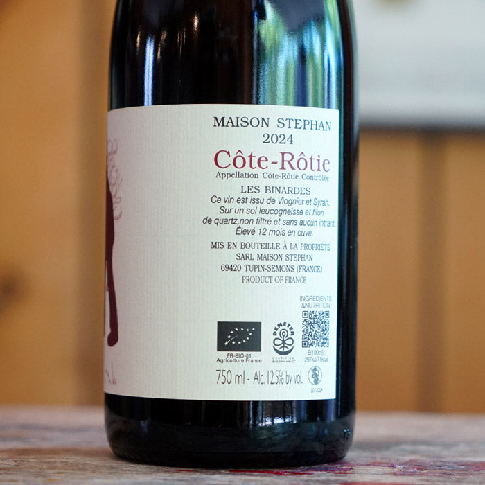 Côte Rotie Les Binardes 2024 - Maison Stéphan