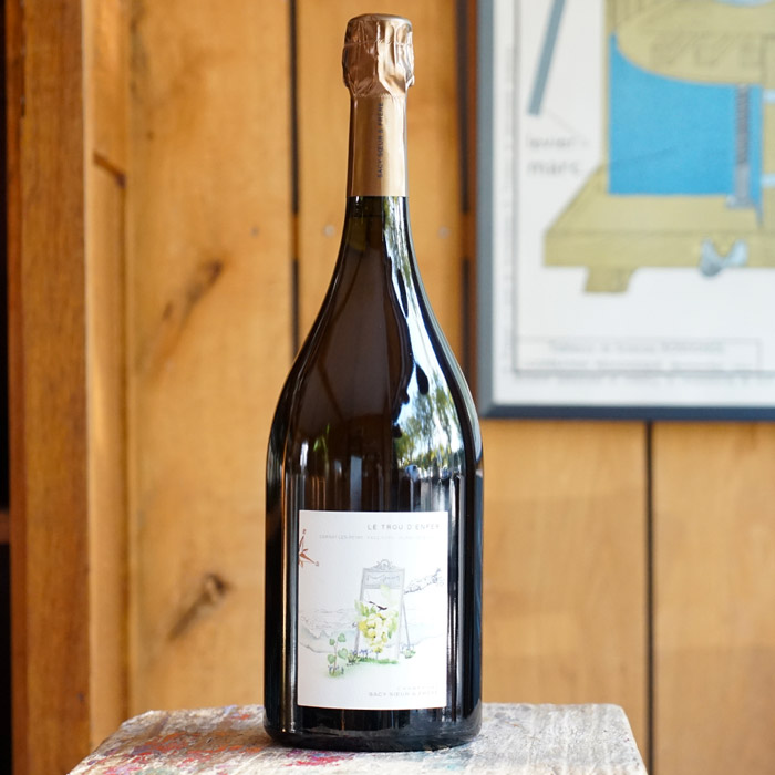 Le Trou d'Enfer Blanc de Blancs 2023 Magnum - Champagne Sacy Soeur & Frère