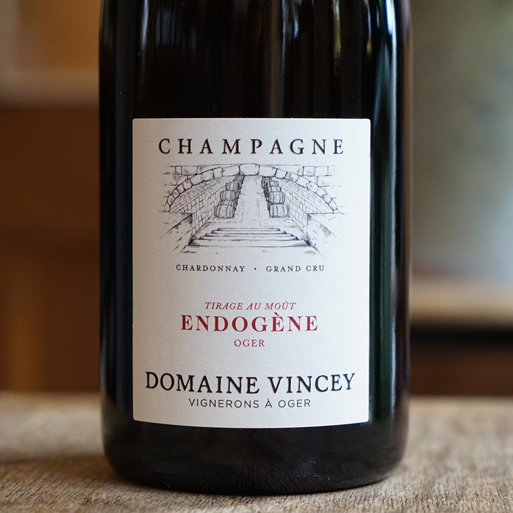 Endogène Tirage au Moût Oger Grand Cru base 2019 - Domaine Vincey