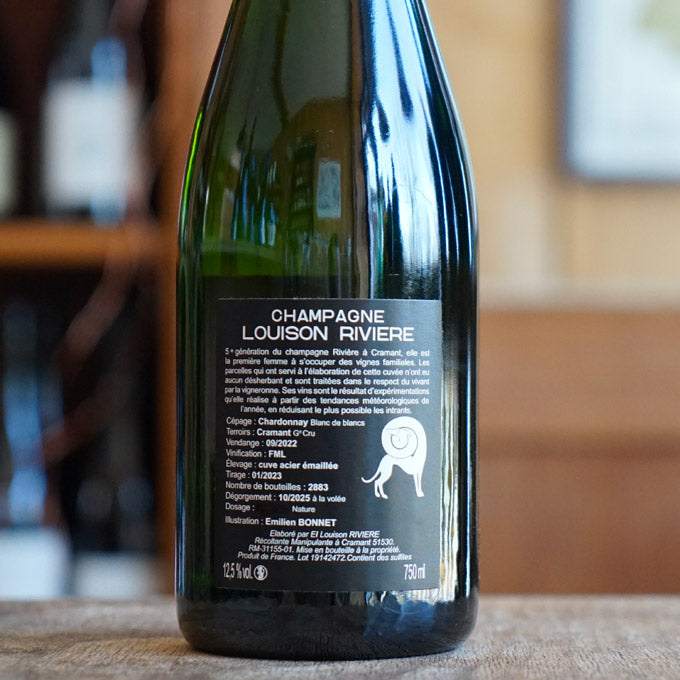 Cuvée Cramant 2022 - Champagne Louison Rivière