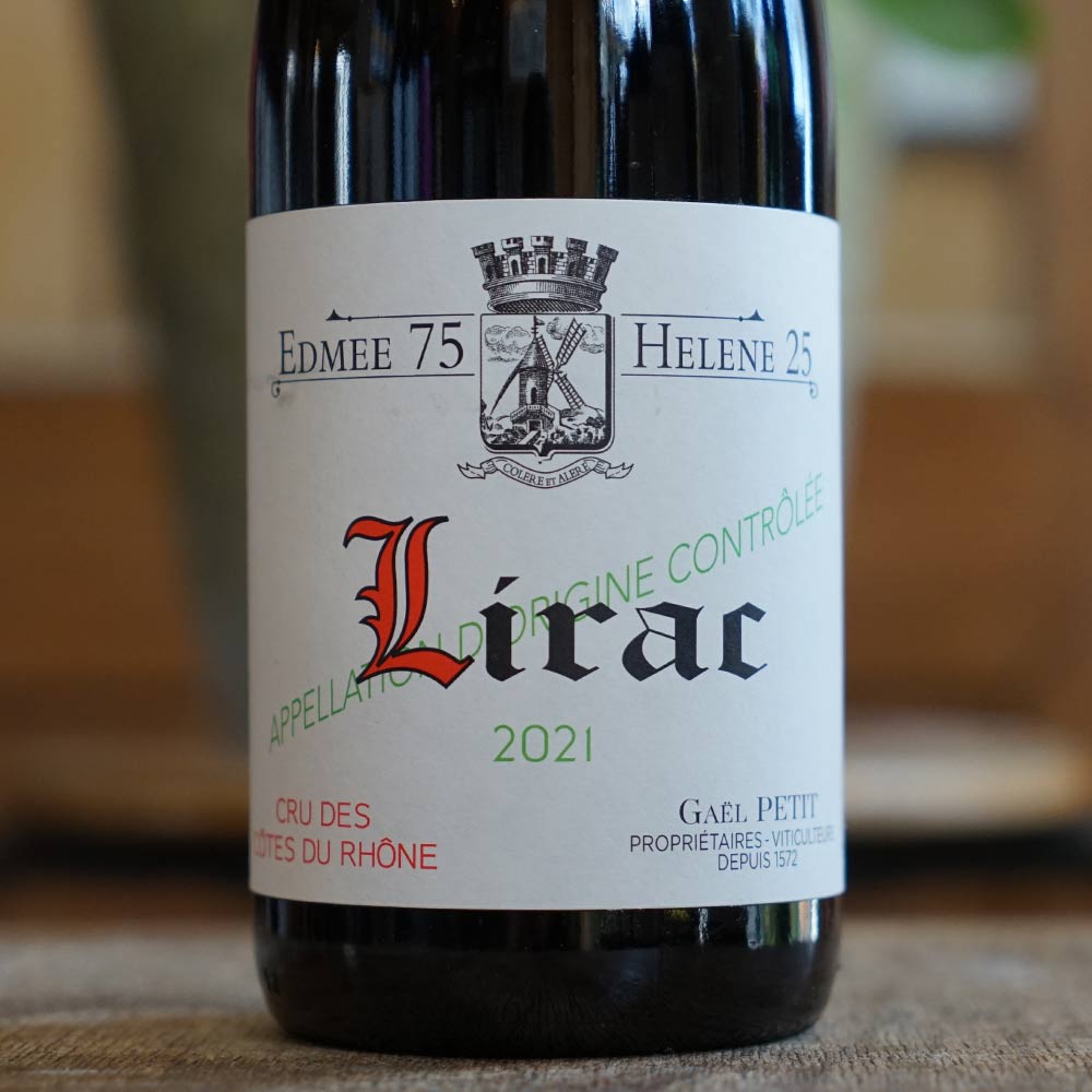 Lirac Rouge 75/25 2021 - Gaël Petit
