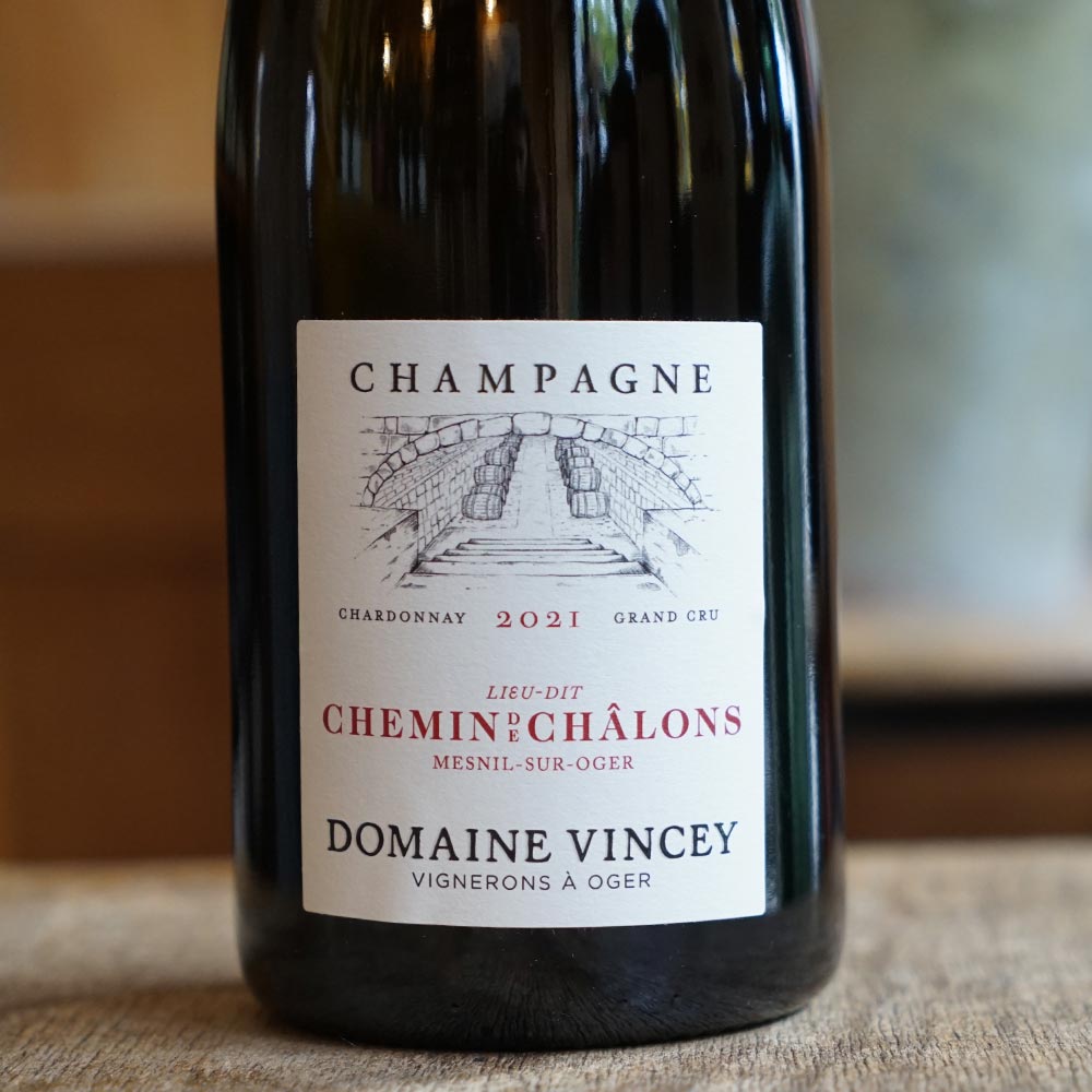 Lieu-Dit "Chemin de Châlons" Le Mesnil Grand Cru 2021 - Domaine Vincey