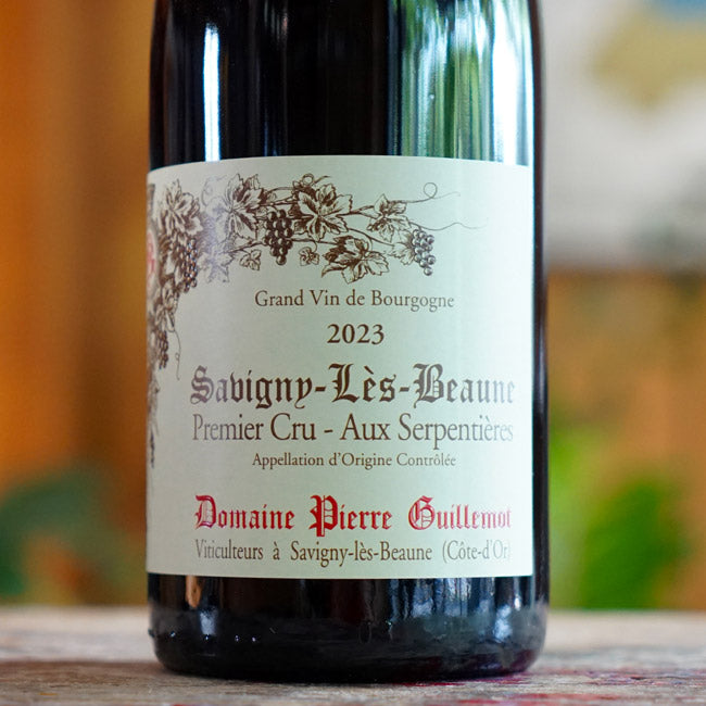 Savigny les Beaune 1er Cru Rouge "Aux Serpentières" 2023 - Pierre Guillemot