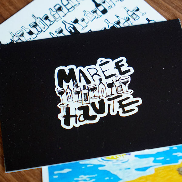 Pack de 3 cartes postales - Marée Haute