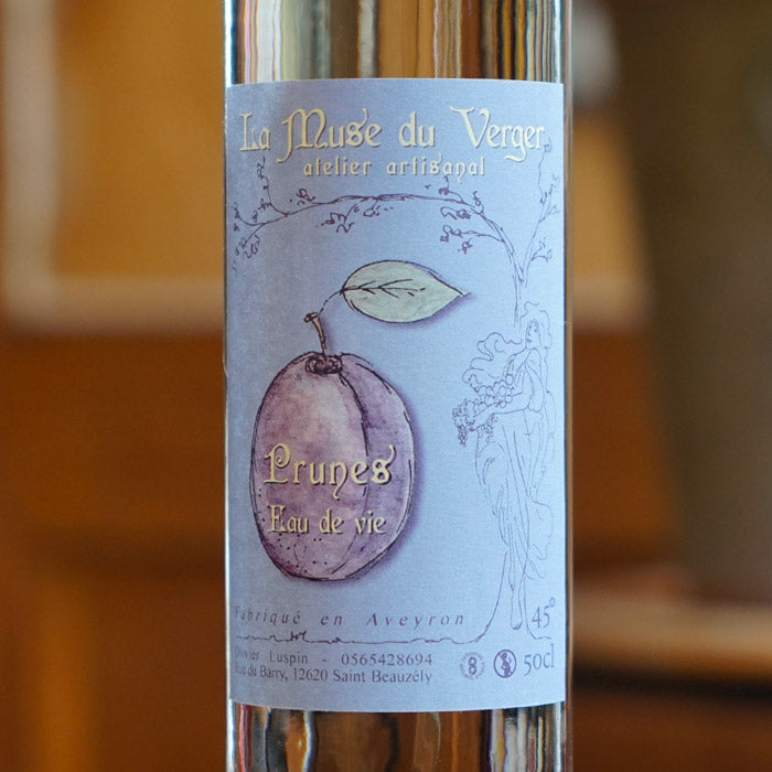 Eaux de vie Prune - La Muse Du Verger