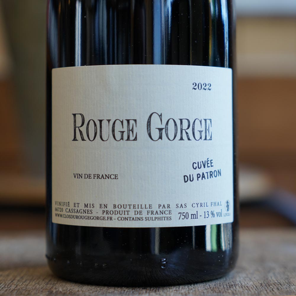 Cuvée du Patron 2022 - Cyril Fhal