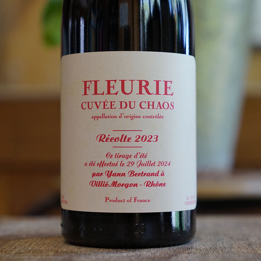 Fleurie Cuvée du Chaos 2023 - Yann Bertrand