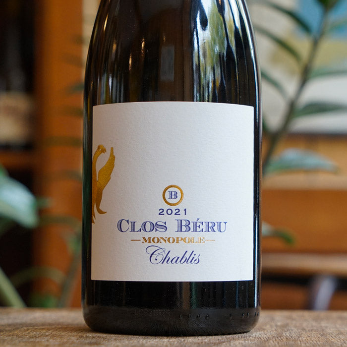 Clos Béru Monopole 2021 - Château de Béru - Marée Haute Vins Vivants