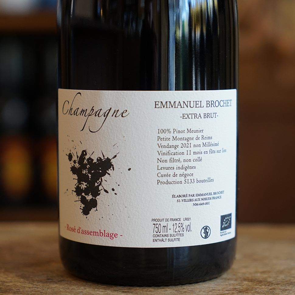 Rosé d'assemblage LR22 - Emmanuel Brochet