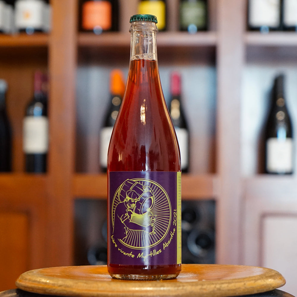 Live Blueberry Beer 75cl - Brasserie des Voirons