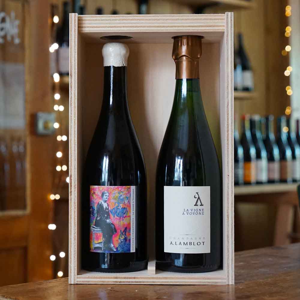 La Vigne à Vovonne gift box - Champagne A.Lamblot